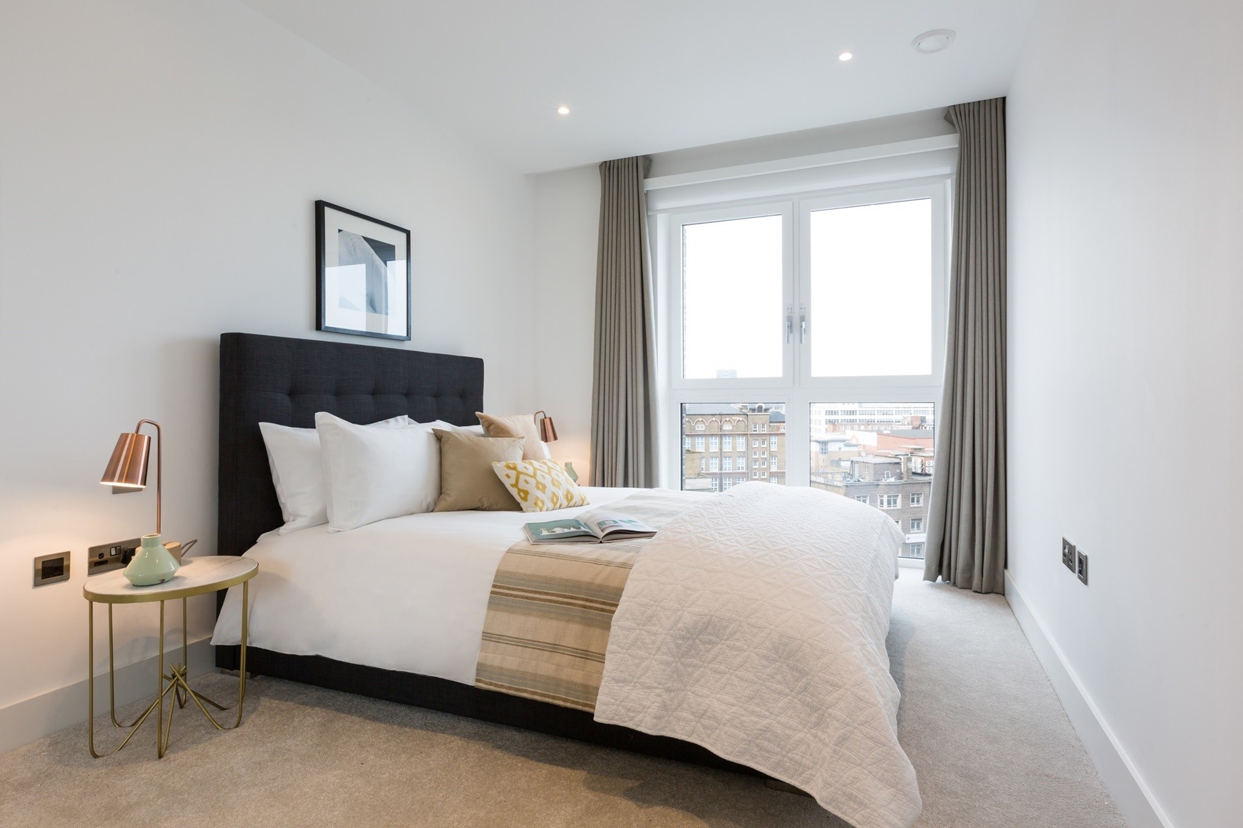 Bedroom, 3 Bedroom Apartment | Aldgate Place | MyLo London