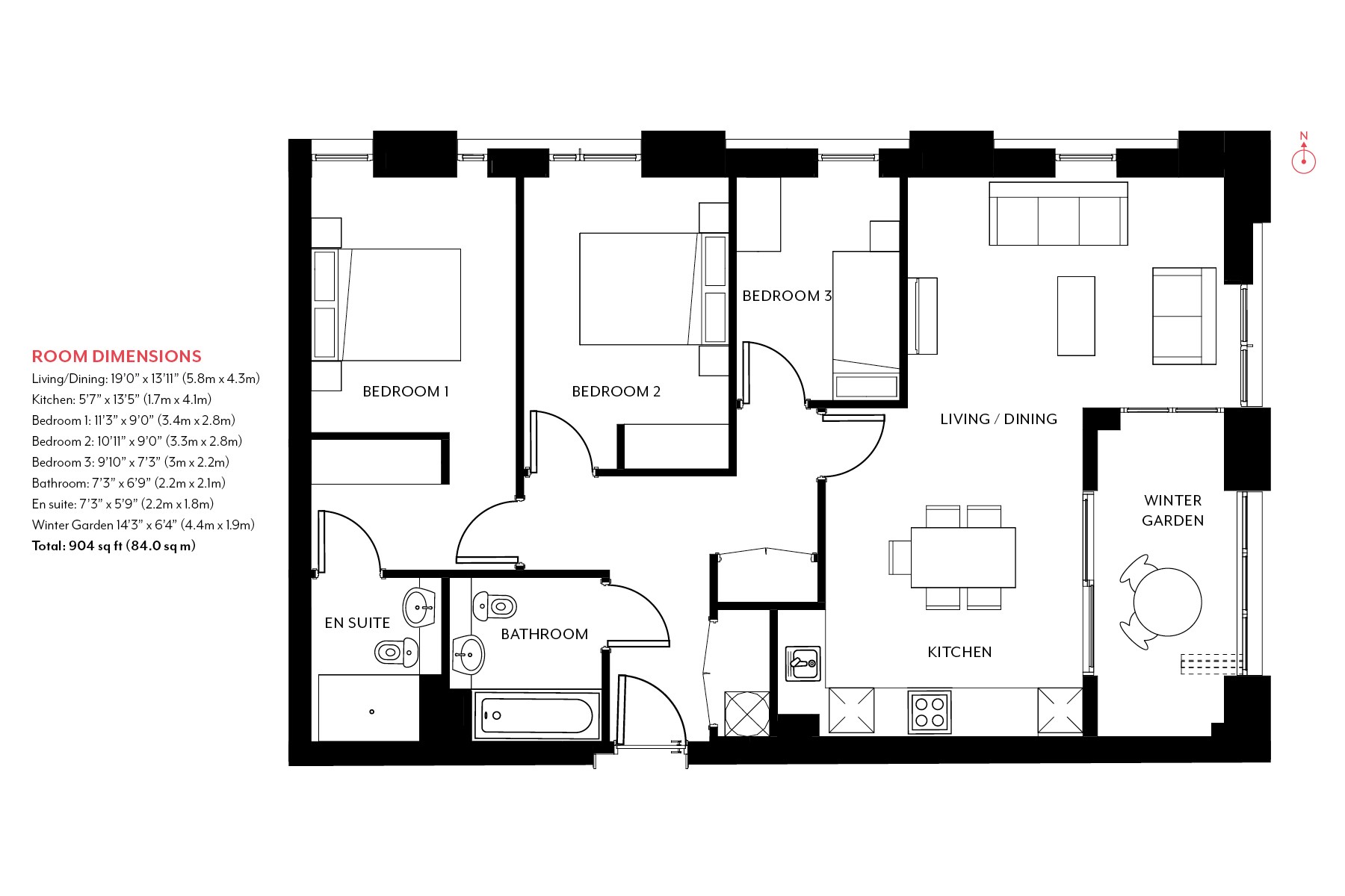 Mylo Aldgate Place Floorplan 2